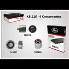 Kit correia sincronizadora Vw Passat 2005 a 2011 Gates KS116