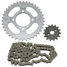 Kit Corrente 428H 110L Jet 125 2023 2024 Pinhão 15T Coroa
