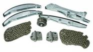 Kit corrente completo taurus 3.0 24v 96/... / mondeo 2.5 v6 99/...(2 correntes,2 tensores,1 engrenagem,4 guias) motor 155 Kit corrente completo taurus 3.0 24v 96/... / mondeo 2.5 v6 99/...(2 correntes,2 tensores,1 engrenagem,4 guias) motor 155