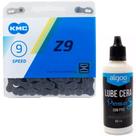 Kit Corrente KMC Z9 9V + Lubrificante Kit Corrente KMC Z9 9V + Lubrificante