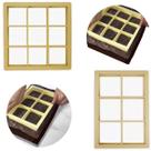 Kit Cortador De Brownie Bolos Tortas 9 E 6 Cavidades Fácil