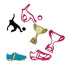 Kit Cortador de Futebol - D250659 - Ideal para Docinhos Personalizados