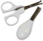 Kit Cortador de Unha e Tesoura Bebê Ibimboo_1703 Kit Cortador de Unha e Tesoura Bebê Ibimboo_1703
