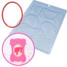 Kit Cortador e Forma de Acetato pra Porta Retrato Pequeno BWB 9319
