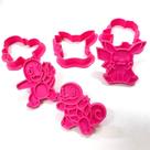 Kit Cortador e Marcador Pokémon - D250664 - Ideal para Massas e Pastas