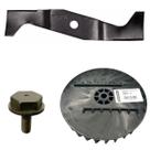 Kit Cortador Grama Tramontina Faca + Flange + Parafuso Ce35p