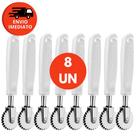 Kit Cortador Inox Para Massas Pasteis Pizza Fogazza Utensílio Carretilha Corta E Fecha Massas Feira