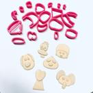 Kit Cortador Pocoyo - D250691 - Cortadores de Massas Personalizados