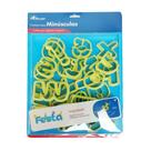 Kit Cortadores Alfabeto de A a Z Blue Star - com 34 peças Minúsculas