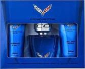 Kit corvette casual life 100ml + shampoo 3 em 1 100ml + pós barba 100ml