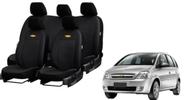 Kit Couro Automotivo Meriva 2001-2012 Proteção Completa