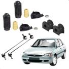 Kit Coxim Amortecedor Escort Zetec 97 até 2003+Bieleta+Bucha