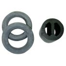 Kit Coxim Borracha Escapamento Chevette 73/94 Marajo 80/89 Chevy 500 85/95