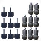 Kit Coxim Cabine Carroceria 5cm +Parafusos L200 Triton 17/..