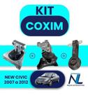 Kit Coxim Calco Do Motor Honda New Civic 2007 A 2011 Auto - Shockbras