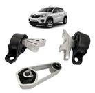Kit Coxim Direito Esquerdo Motor Câmbio Kwid 2017 Ate 2021
