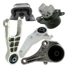 Kit Coxins Chevrolet Meriva 1.4 e 1.8 Flex, Montana 1.4 e Corsa Maxx Hatch 1.4 Flex Calços do Motor e Calço Cambio Longarina Esquerda