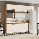 Kit Cozinha 07 Pts. 2 Gav. Nature/OffWhite B107 - Briz