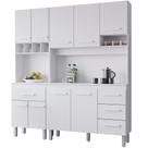 Kit Cozinha 9P 4G 180 cm Vitoria Mobbs