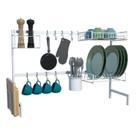 Kit Cozinha Auto Sustentável Branca 82x33,6x53,5 Essence OR0011 DiCarlo Kit Cozinha Auto Sustentável Branca 82x33,6x53,5 Essence OR0011 DiCarlo