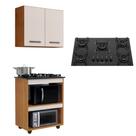 Kit Cozinha Balcão Armário Turim e Cooktop 5 Bocas Itatiaia Kit Cozinha Balcão Armário Turim e Cooktop 5 Bocas Itatiaia