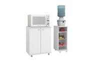 Kit Cozinha com Balcão e Fruteira Branco - FdECOR
