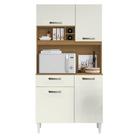 Kit Cozinha Compacta 4 Portas Malva Roma 91 Cm Atacama Off White Armoveis Kit Cozinha Compacta 4 Portas Malva Roma 91 Cm Atacama Off White Armoveis