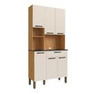 Kit Cozinha Compacta Ronipa Pinot 06 portas MDF Kit Cozinha Compacta Ronipa Pinot 06 portas MDF