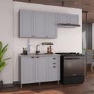 Kit Cozinha Completa 3 Peças Mdf Linha Bari