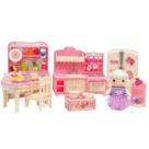 Kit Cozinha completa Sylvanian Family Casinha Feliz Zoop Toys
