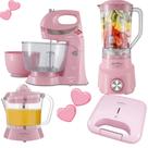 Kit Cozinha Completo Britânia Rosa 4 Peças com Sanduicheira e Liquidificador 220V Kit Cozinha Completo Britânia Rosa 4 Peças com Sanduicheira e Liquidificador 220V