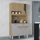 Kit Cozinha Coral 6P1G DM RP/OF Poquema Compacto e Funcional Kit Cozinha Coral 6P1G DM RP/OF Poquema Compacto e Funcional