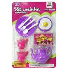 Kit Cozinha de Plástico 10 Peças Sortidas - Alegria e Criatividade Para os Pequenos Chefs - PANAMI