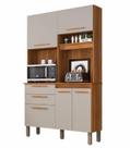 Kit Cozinha Dubai 5 Portas 2 Gavetas Nicho Sallêto