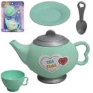 Kit cozinha infantil chazinho com bule xicara pires e colher princess collection Kit cozinha infantil chazinho com bule xicara pires e colher princess collection