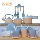 Kit Cozinha Infantil Completa Panelinhas Chá Brinquedo Menina 24pç Panelas Utensílios Cores Unissex