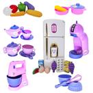 Kit Cozinha Infantil Princesa Cafeteria Rosa Menina 33pç