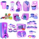 Kit Cozinha Infantil Rosa Fogão Air Fryer Xícara Jarra 51pç Kit Cozinha Infantil Rosa Fogão Air Fryer Xícara Jarra 51pç