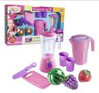 Kit Cozinha Infantil Zuca Toys Happy Kids Vitaminas 9 Peças Plástico