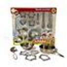 Kit cozinha Inox com forminhas - Braskit