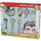Kit cozinha inox panelas braskit