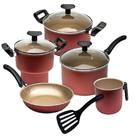 Kit Cozinha Itália Antiaderente Cereja 6 Peças Triunfo