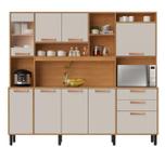 Kit Cozinha Itatiaia Nápoles Kit-220 8p 3gav Cin/Off White