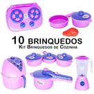 Kit Cozinha Jogo Panela Fogão Air Fryer Liquidificador 10pç