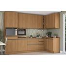 Kit Cozinha Modulada 14 Peças Maxxi 1 (4Aéreos+4Balcões+1TorreQuente+5Complementos) C14P48 Canela-Kappesberg