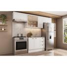 Kit Cozinha Modulada 4 Peças Bella (3Aéreos+1Balcão) C4P172 Branco - Carraro