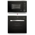 Kit Cozinha Mueller Micro-ondas + Forno de Embutir 68 Litros Preto 220V