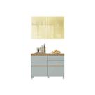 Kit Cozinha Nesher 2 Peças Rainha CZ431 Nature/Verde