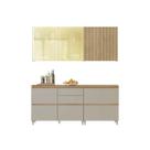 Kit Cozinha Nesher 4 Peças Rainha CZ435 Nature/Greige Kit Cozinha Nesher 4 Peças Rainha CZ435 Nature/Greige