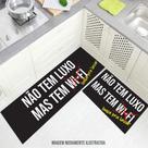 kit cozinha passadeira Não tem Luxo Mais tem Louça 60x40cm